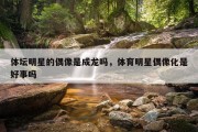 体坛明星的偶像是成龙吗，体育明星偶像化是好事吗