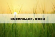 球服套装的商品知识，球服介绍