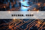 张宇比赛结果，球员张宇