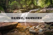 羽毛球知识，羽毛球知识常识