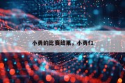 小勇的比赛结果，小勇f1