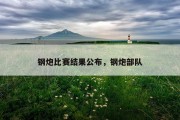 钢炮比赛结果公布，钢炮部队
