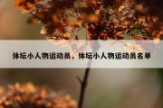 体坛小人物运动员，体坛小人物运动员名单