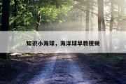 知识小海球，海洋球早教视频