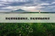 羽毛球球拍基础知识，羽毛球球拍的知识