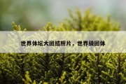 世界体坛大团结照片，世界级团体