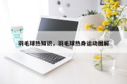 羽毛球热知识，羽毛球热身运动图解
