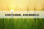 足球各个比赛结果，足球比赛结果2021
