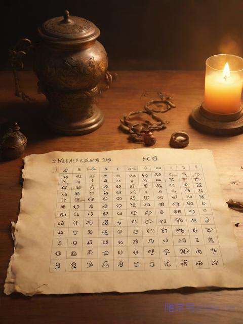生辰八字的五行算法，生辰八字五行算命表