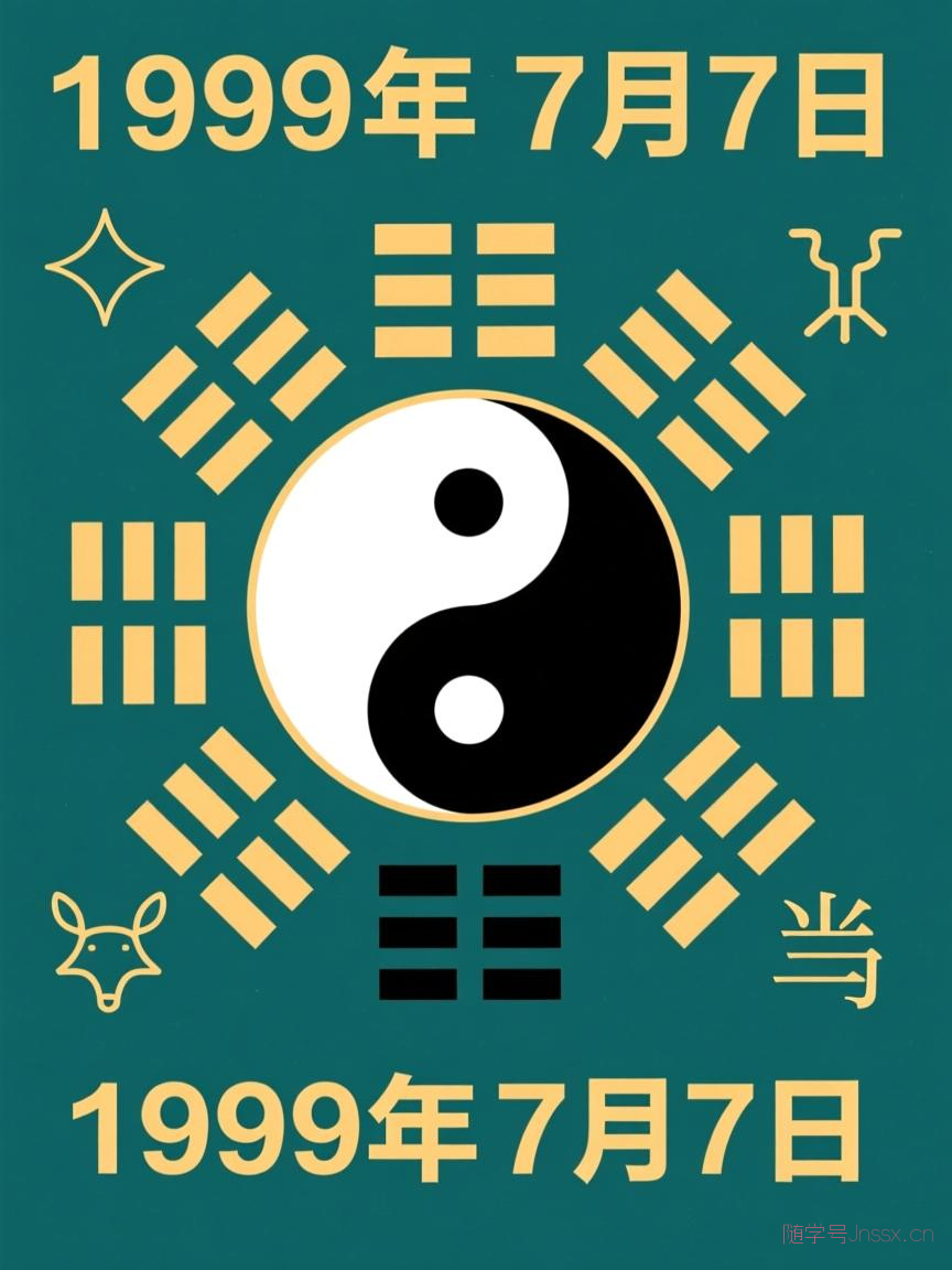 1999年7月7日生辰八字，1999年7月7日属什么生肖