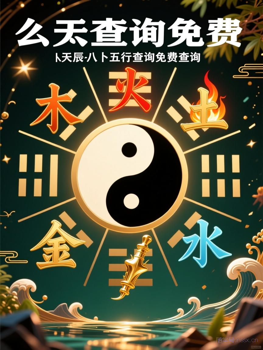 生辰八字五行查询免费，生辰八字五行查询免费查询