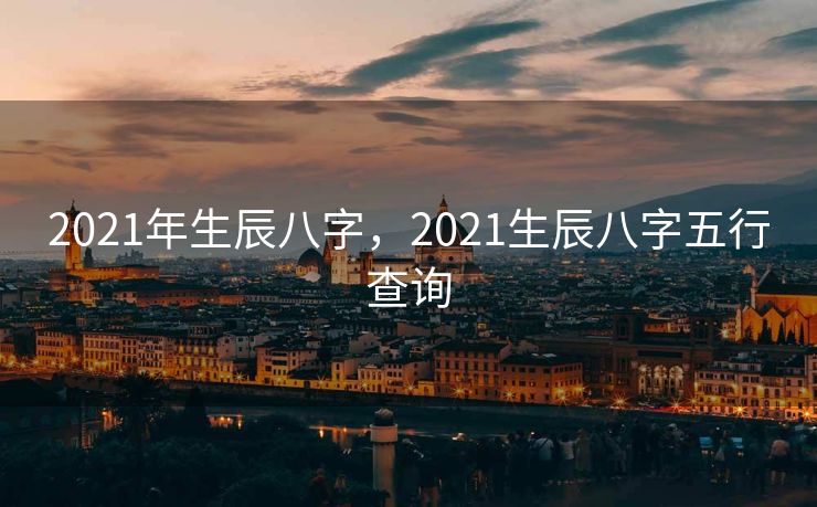 2021年生辰八字，2021生辰八字五行查询