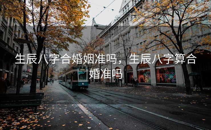 生辰八字合婚姻准吗，生辰八字算合婚准吗