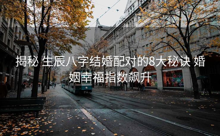 揭秘 生辰八字结婚配对的8大秘诀 婚姻幸福指数飙升