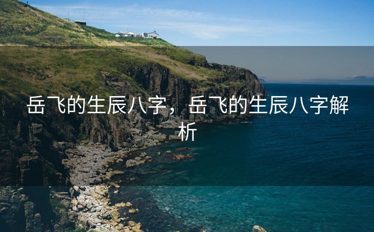岳飞的生辰八字，岳飞的生辰八字解析