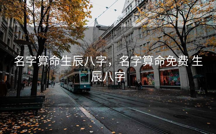名字算命生辰八字，名字算命免费 生辰八字