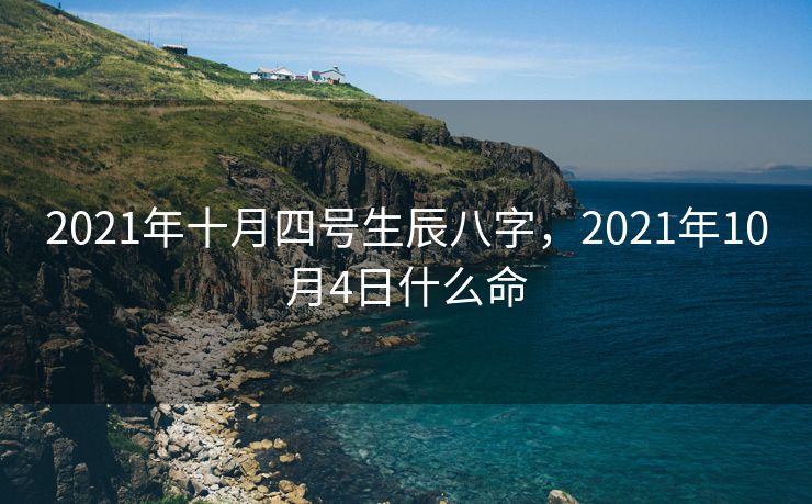 2021年十月四号生辰八字，2021年10月4日什么命