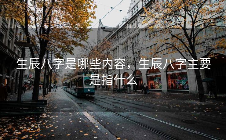 生辰八字是哪些内容，生辰八字主要是指什么