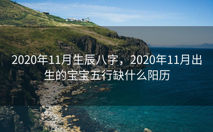 2020年11月生辰八字，2020年11月出生的宝宝五行缺什么阳历