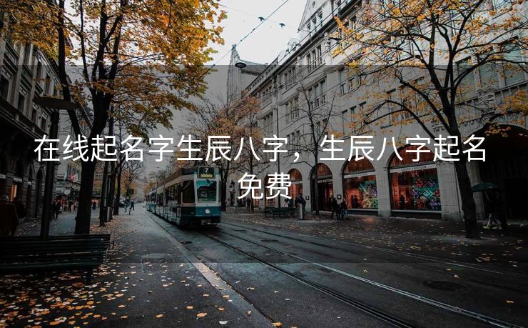 在线起名字生辰八字，生辰八字起名 免费
