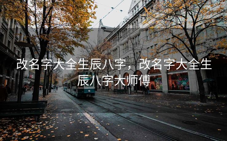 改名字大全生辰八字，改名字大全生辰八字大师傅
