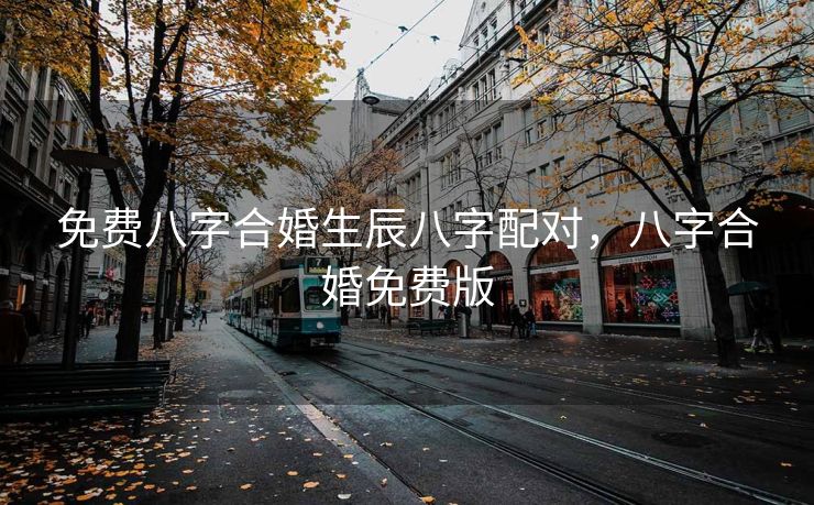 免费八字合婚生辰八字配对，八字合婚免费版